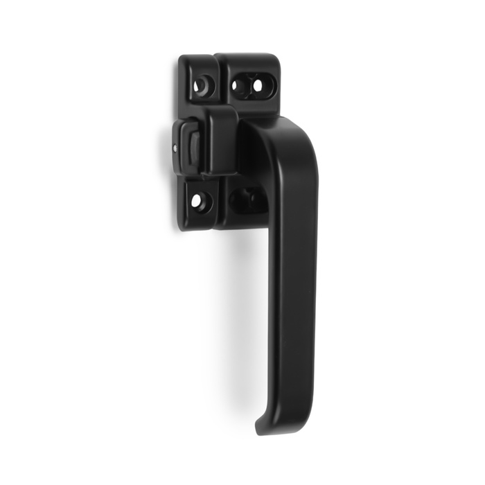 Ручка оконная ТУНДРА 003BL, металлическая, цвет черный Ручка оконная ТУНДРА 003BL, металлическая, цвет черный