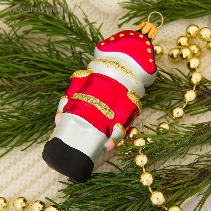 Ёлочная игрушка Ёлочная игрушка "Щёлкунчик" h-11 см