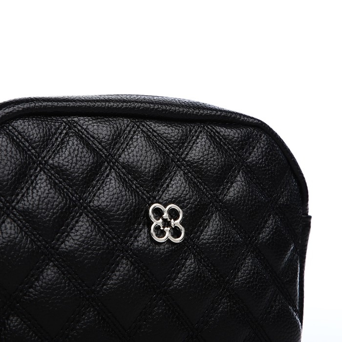 Сумка кросс-боди на молнии, цвет чёрный Сумка кросс-боди на молнии, цвет чёрный