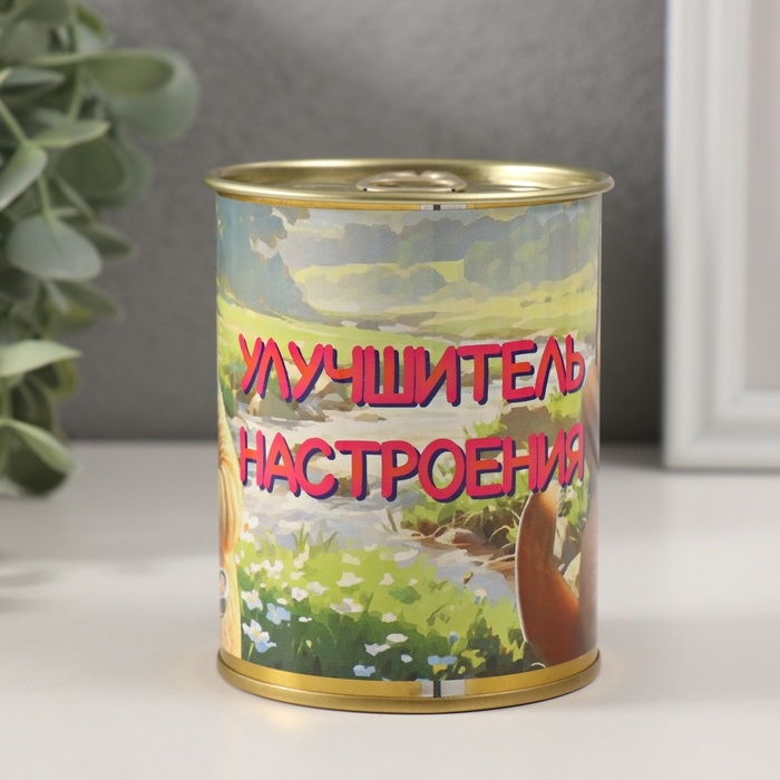 Копилка-банка металл Копилка-банка металл "Улучшитель настроения"