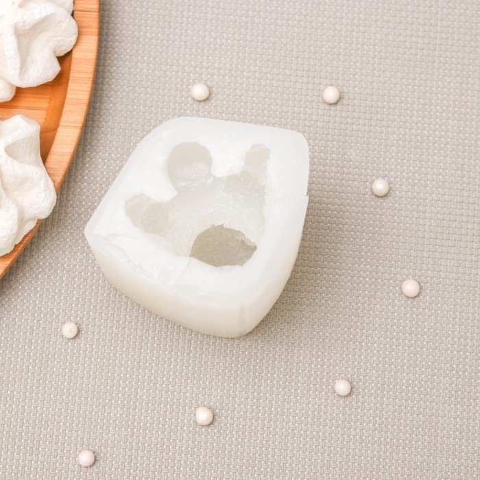 Силиконовая форма «Мишки-семья», 5×4,8×5,9 см, цвет прозрачный Силиконовая форма «Мишки-семья», 5×4,8×5,9 см, цвет прозрачный