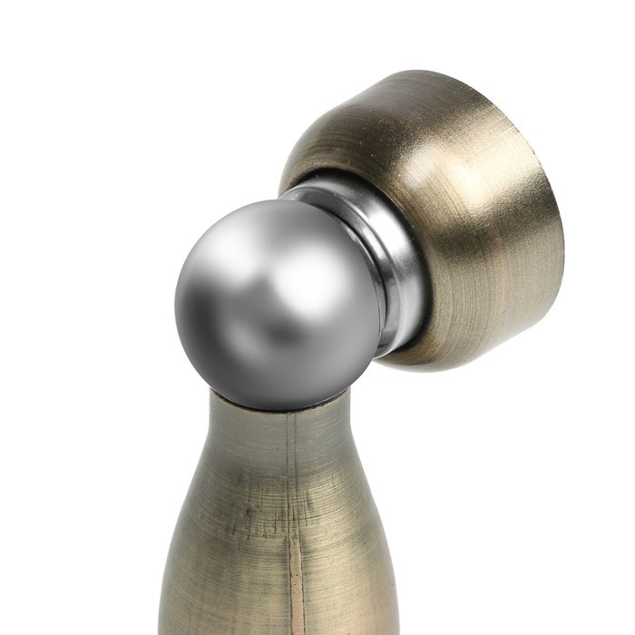 Упор дверной, магнитный LOCKLAND, цвет античная бронза Упор дверной, магнитный LOCKLAND, цвет античная бронза