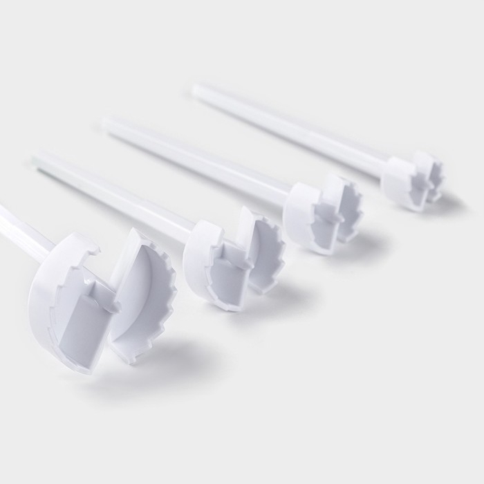 Устройство для фаршировки овощей Доляна «Прино», 4 насадки, цвет зелёный Устройство для фаршировки овощей Доляна «Прино», 4 насадки, цвет зелёный