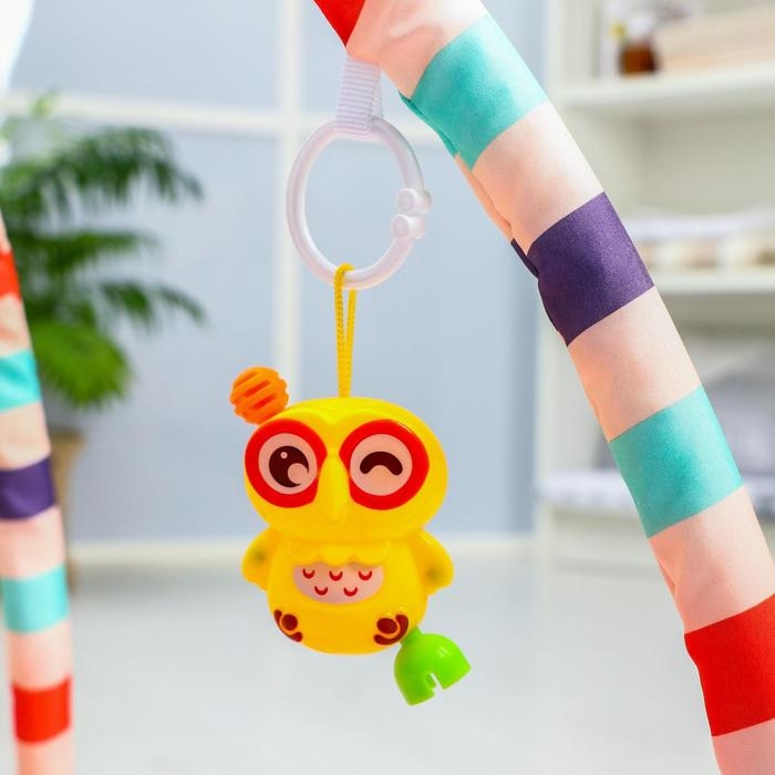 Развивающий коврик «Игра малыша», с пианино, круглый, голубой Развивающий коврик «Игра малыша», с пианино, круглый, голубой