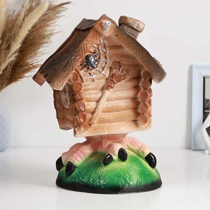 Копилка Копилка "Избушка" 21х21х32см, цветная