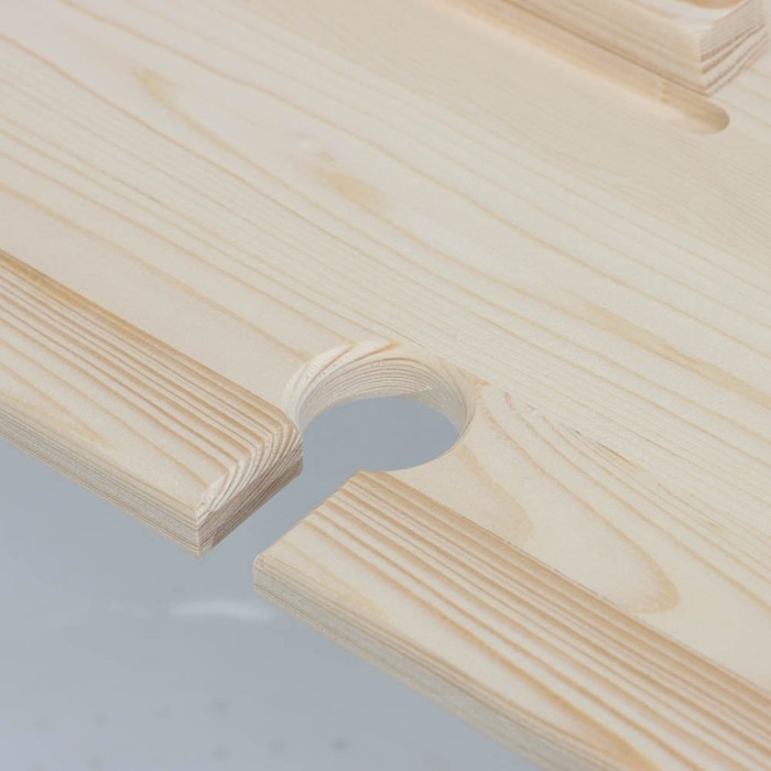 Столик для ванны, 68×26×7 см, сосна Столик для ванны, 68×26×7 см, сосна