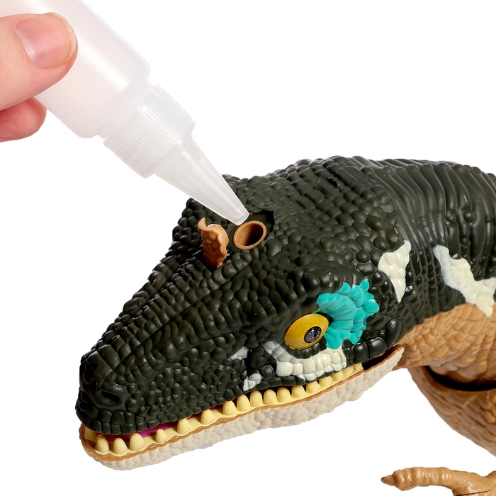 Динозавр «T-Rex», радиоуправление, эффект дыма, проектор, цвет МИКС Динозавр «T-Rex», радиоуправление, эффект дыма, проектор, цвет МИКС