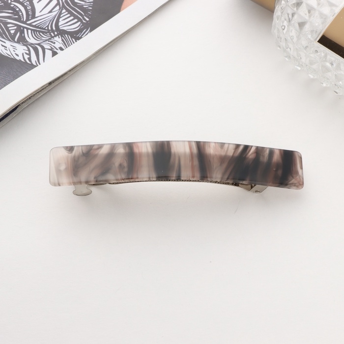 Заколка-автомат для волос Заколка-автомат для волос "Глория" размытие, 11 см, микс