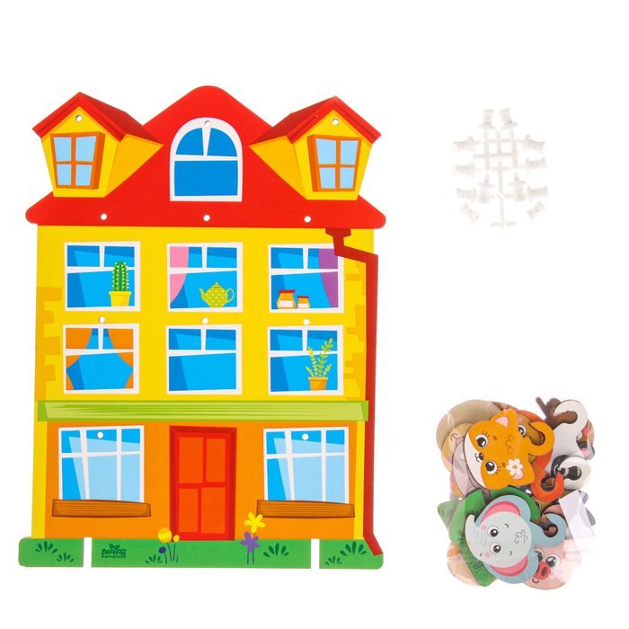 Игрушка с крючками «Дом» Игрушка с крючками «Дом»