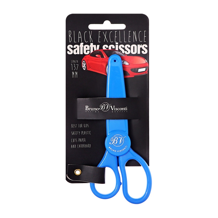 Ножницы детские 13,7 см SafeCut, защитный чехол Ножницы детские 13,7 см SafeCut, защитный чехол