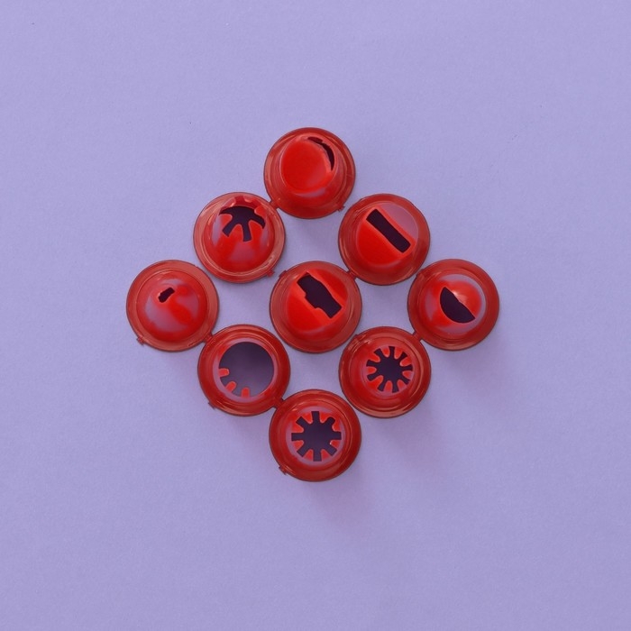 Набор кондитерский, 12 предметов: 10 насадок, лопатка, мешок, цвет МИКС Набор кондитерский, 12 предметов: 10 насадок, лопатка, мешок, цвет МИКС