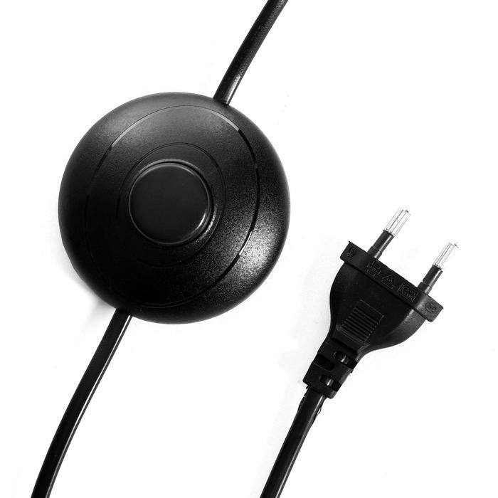 Торшер "Стрея" LED 24Вт 6000К  черный 20х20х123 см