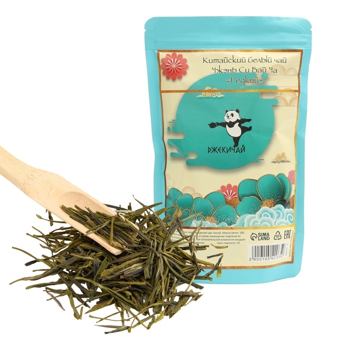 Китайский белый чай  Китайский белый чай "Редкий (Чжэнь Си Бай Ча)", 100 г, 2023 г