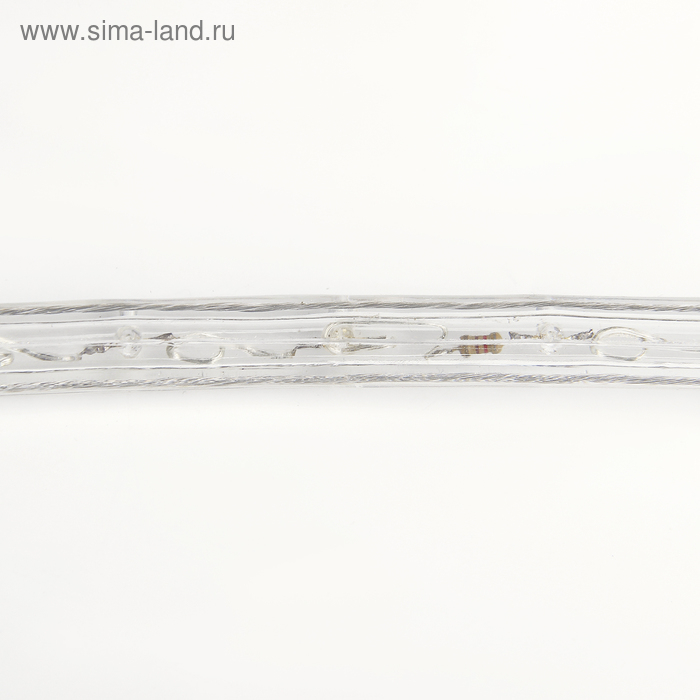 Световой шнур Luazon Lighting 13 мм, IP65, 100 м, 36 LED/м, 220 В, 2W, мерцание, свечение синее/белое