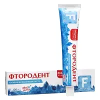 Зубная паста Семейная традиция &laquo;Фтородент&raquo; двойная мята, 100 г