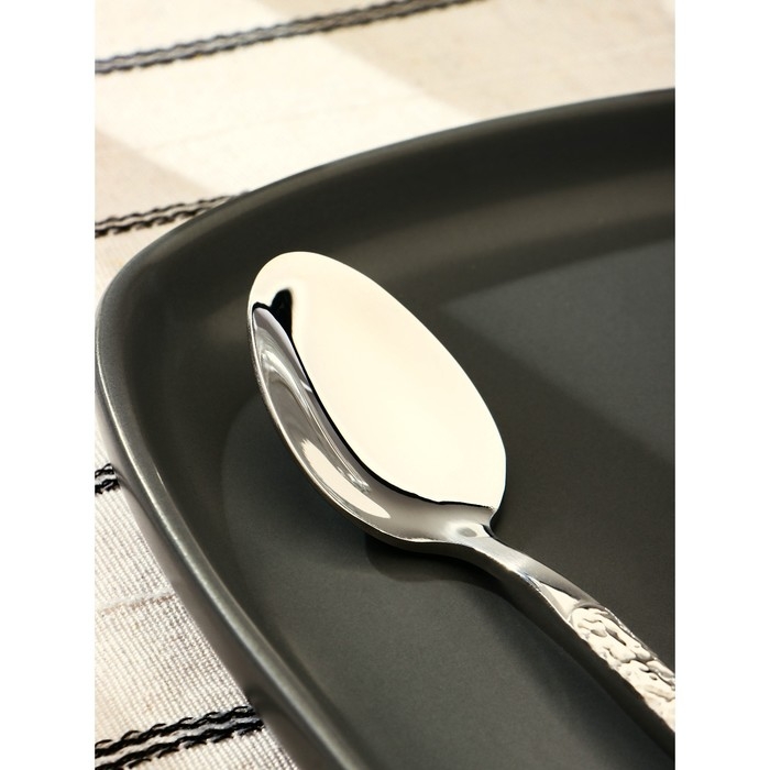 Ложка барная из нержавеющей стали Magistro «Олин», длина 21 см, цвет серебряный Ложка барная из нержавеющей стали Magistro «Олин», длина 21 см, цвет серебряный