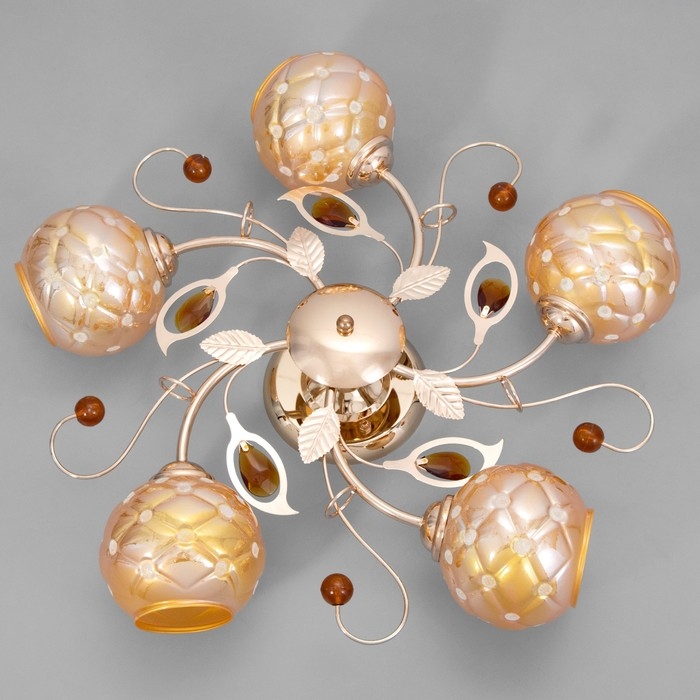 Люстра Люстра "Агнес" 5х40Вт Е27 Золото МОДЕЛЬ: 2600546