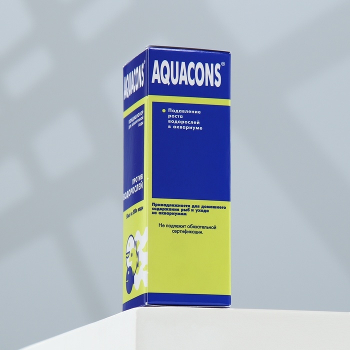 Кондиционер против водорослей  Кондиционер против водорослей "Акваконс" для аквариумной воды 50 мл