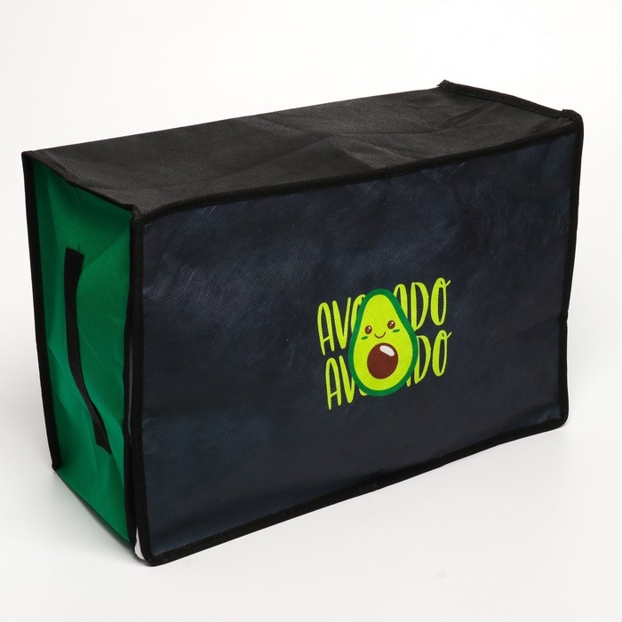 Органайзер для хранения белья, кофр с pvc-окном «Avocado», 43 х 28,5 х 20 см. Органайзер для хранения белья, кофр с pvc-окном «Avocado», 43 х 28,5 х 20 см.