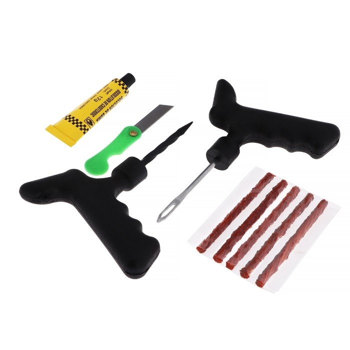 Комплект для ремонта шин, 9 предметов Комплект для ремонта шин, 9 предметов