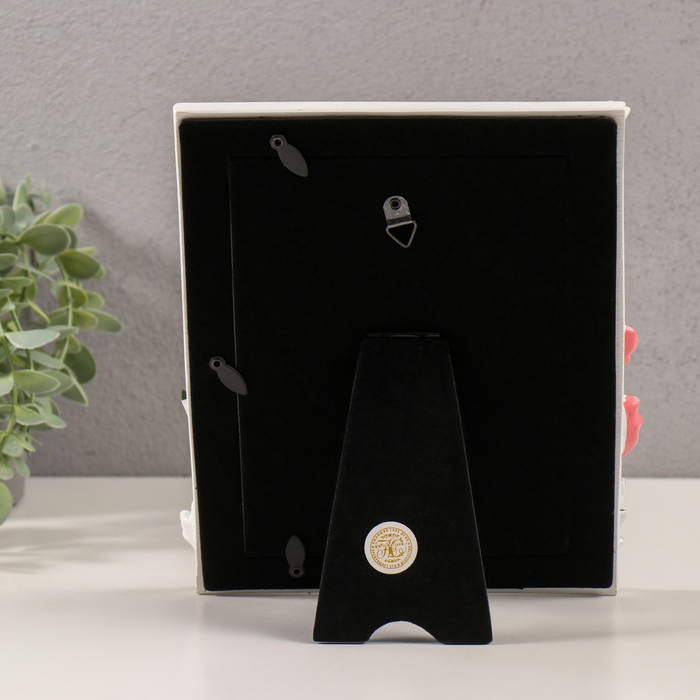 Фоторамка полистоун 13х18 см Фоторамка полистоун 13х18 см "Ромашки, тюльпаны и маки" цветная 18х2х21,5 см