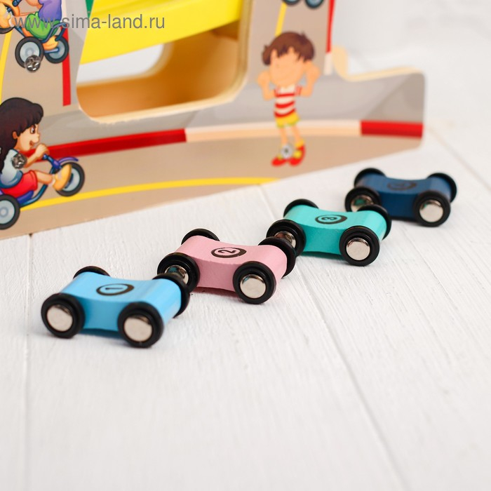 Автодром «Весёлые малыши», 7,5 × 31,5 × 23,5 см Автодром «Весёлые малыши», 7,5 × 31,5 × 23,5 см