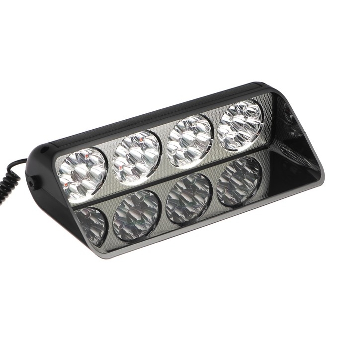 Сигнальный стробоскоп под лобовое стекло 36 LED, 12В, 15 режимов, красно-синий Сигнальный стробоскоп под лобовое стекло 36 LED, 12В, 15 режимов, красно-синий