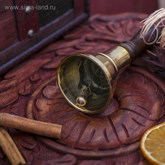 Колокольчик  Колокольчик "Классика" латунь 5,5х5,5х17 см