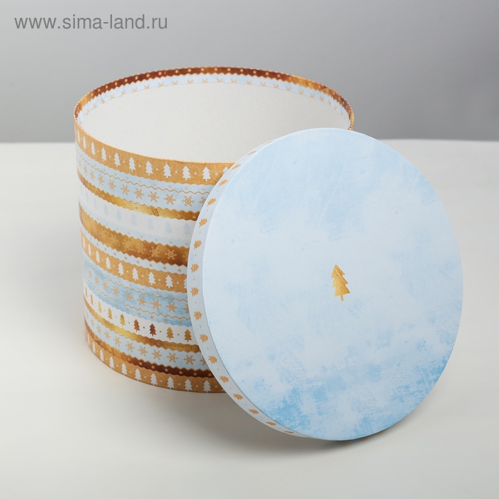 Набор подарочных коробок 5 в 1 «Чудесные снежинки», 13 х 14‒19.5 х 22 см, Новый год