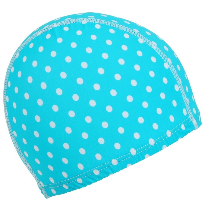 Шапочка для плавания взрослая ONLYTOP, тканевая, обхват 48 см, цвета МИКС Шапочка для плавания взрослая ONLYTOP, тканевая, обхват 48 см, цвета МИКС