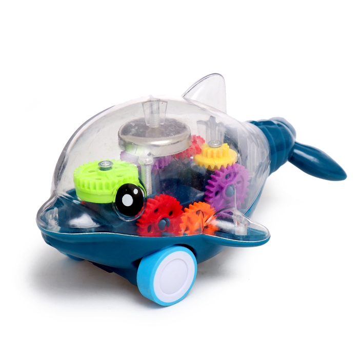 Акула инерционная «Шестерёнки», МИКС Акула инерционная «Шестерёнки», МИКС