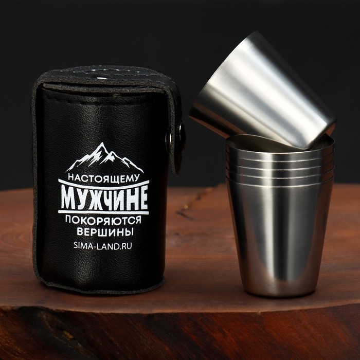 Стопки, набор «Настоящему мужчине», 6 шт х 30 мл Стопки, набор «Настоящему мужчине», 6 шт х 30 мл