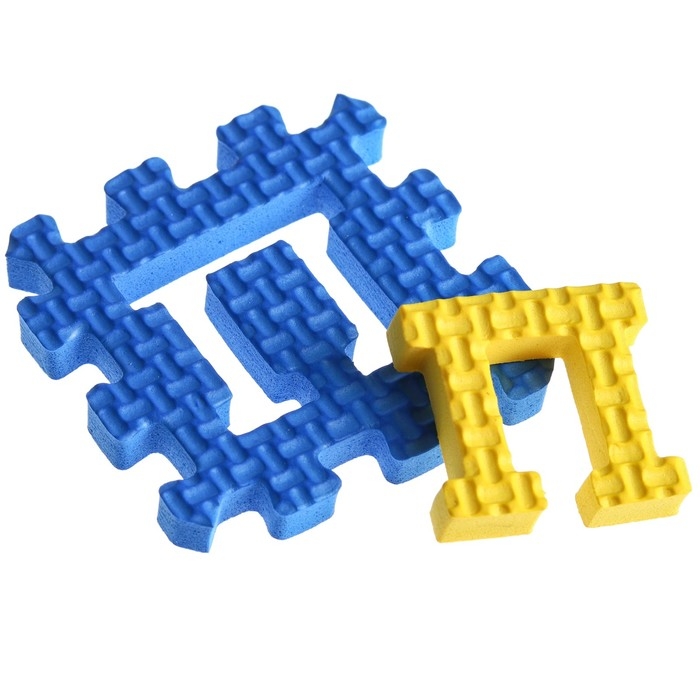 Игровой коврик-пазл, Синий трактор Игровой коврик-пазл, Синий трактор