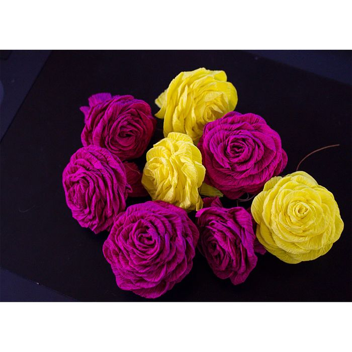 Бумага гофрированная, 593  Бумага гофрированная, 593 "Фиолетовая", 0,5 х 2,5 м