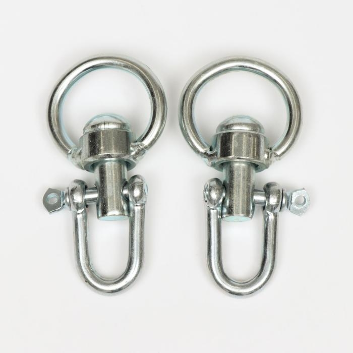 Вертлюг медвежий со скобой (длина-10 см, ширина-5 см) Вертлюг медвежий со скобой (длина-10 см, ширина-5 см)