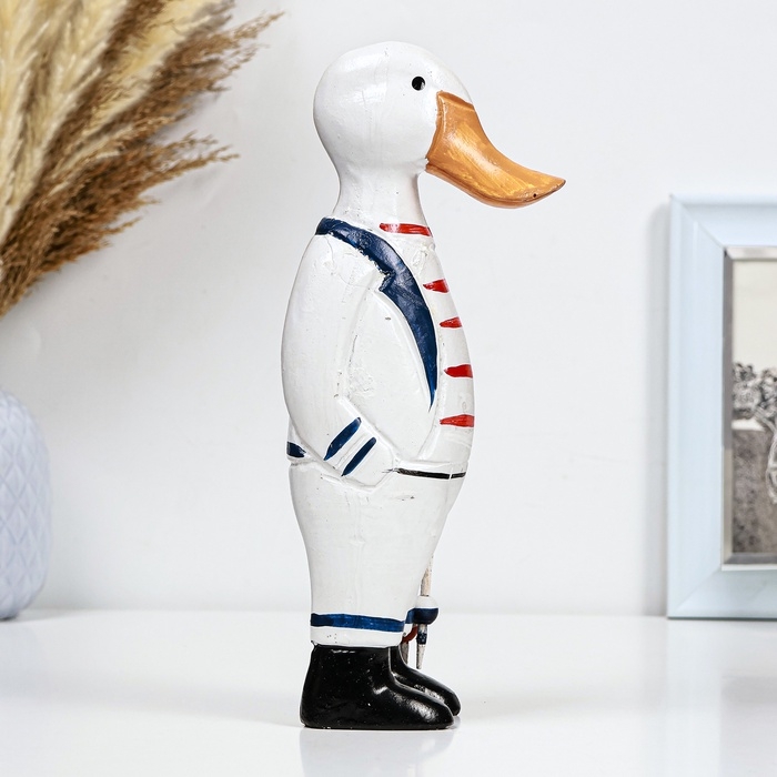 Фигура Фигура "Гусь моряк" 11х7х26см