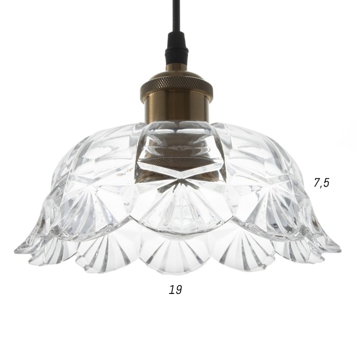 Светильник BayerLux 2258/1 E27 40Вт бронза 18х18х14-114 см