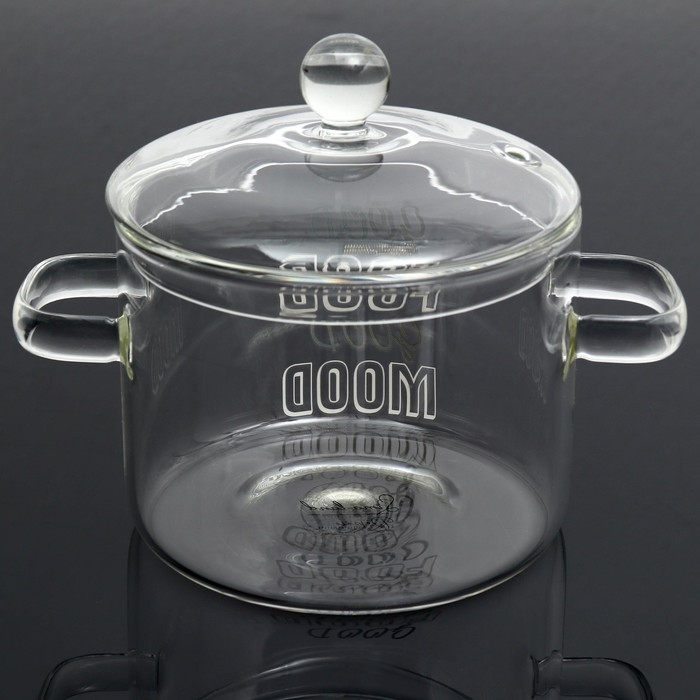 Кастрюля из жаропрочного стекла Good food, 1300 мл Кастрюля из жаропрочного стекла Good food, 1300 мл