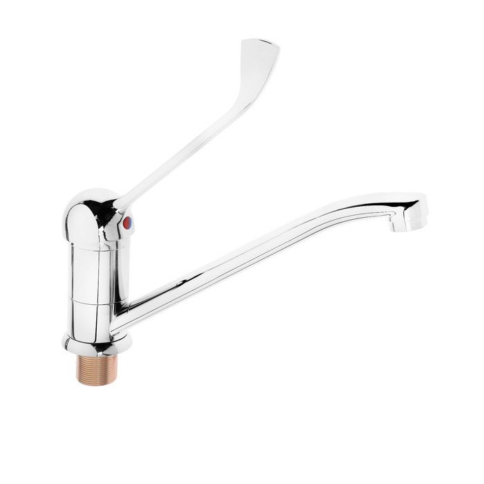 Смеситель для кухни Смеситель для кухни "Эверест" B49-37, однорычажный, длинный излив, хром