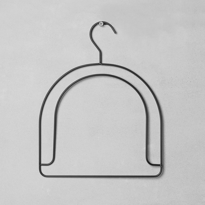Вешалка для шапок, металл, 24×30 см, цвет чёрный Вешалка для шапок, металл, 24×30 см, цвет чёрный