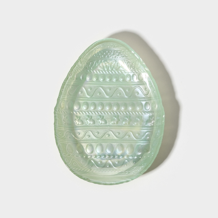 Блюдо стеклянное пасхальное, d=21 см Блюдо стеклянное пасхальное, d=21 см