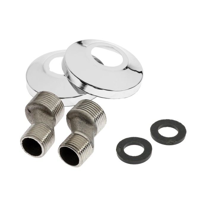 Смеситель для ванны ZEIN Z3415, картридж 35 мм, с душевым набором, цинк, белый/хром Смеситель для ванны ZEIN Z3415, картридж 35 мм, с душевым набором, цинк, белый/хром