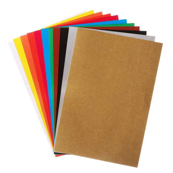 Набор для детского творчества А4, 10 листов картон белый мелованный +20 листов картон цветной мелованный + 20 листов бумага цветная Набор для детского творчества А4, 10 листов картон белый мелованный +20 листов картон цветной мелованный + 20 листов бумага цветная