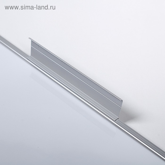 Доска магнитно-маркерная 60х90 см, Calligrata СТАНДАРТ, в алюминиевой рамке, с полочкой Доска магнитно-маркерная 60х90 см, Calligrata СТАНДАРТ, в алюминиевой рамке, с полочкой