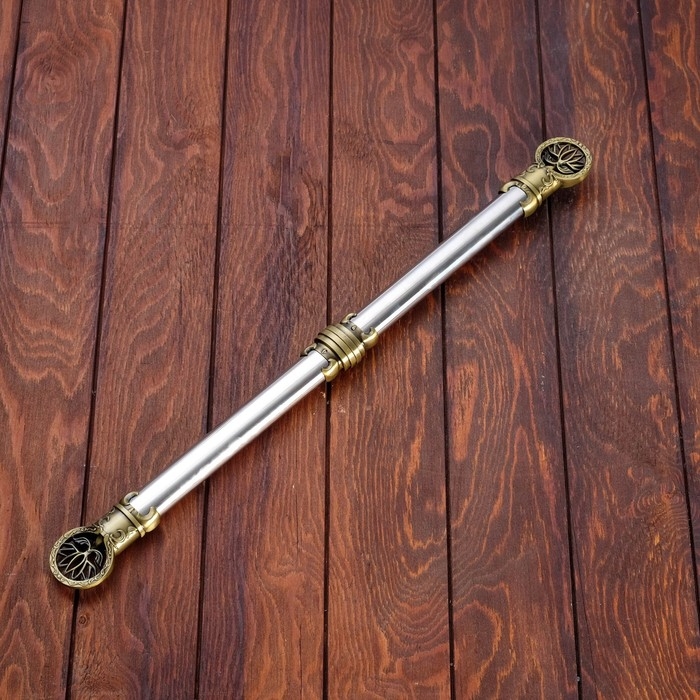 Сувенирный кинжал 2в1, на подставке, рукоять под голографию, наконечник с лотосом, 59 см Сувенирный кинжал 2в1, на подставке, рукоять под голографию, наконечник с лотосом, 59 см