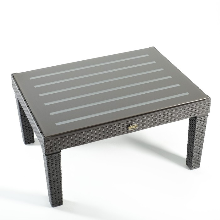 Набор садовой мебели Набор садовой мебели "Ливадия" 3 предмета: 2 кресла, стол, темно-коричневый