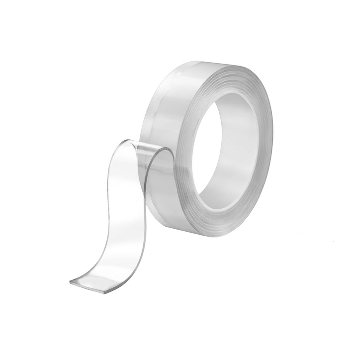 Двусторонняя самоклеящаяся лента ЛОМ, 2х30 мм х 3 м Двусторонняя самоклеящаяся лента ЛОМ, 2х30 мм х 3 м