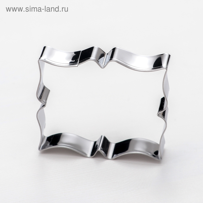 Набор форм для печенья «Рамка для пожелания», 4 шт, цвет серебристый Набор форм для печенья «Рамка для пожелания», 4 шт, цвет серебристый