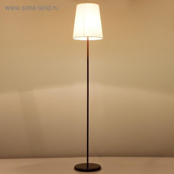 Торшер 6601 1х15Вт Е27 коричневый