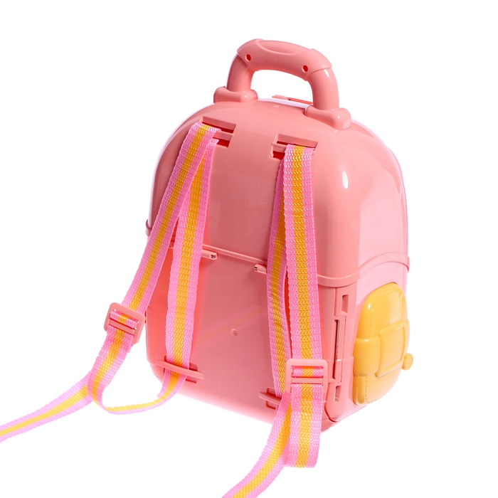 Дом для кукол «Рюкзачок» с куклами, мебелью и аксессуарами Дом для кукол «Рюкзачок» с куклами, мебелью и аксессуарами